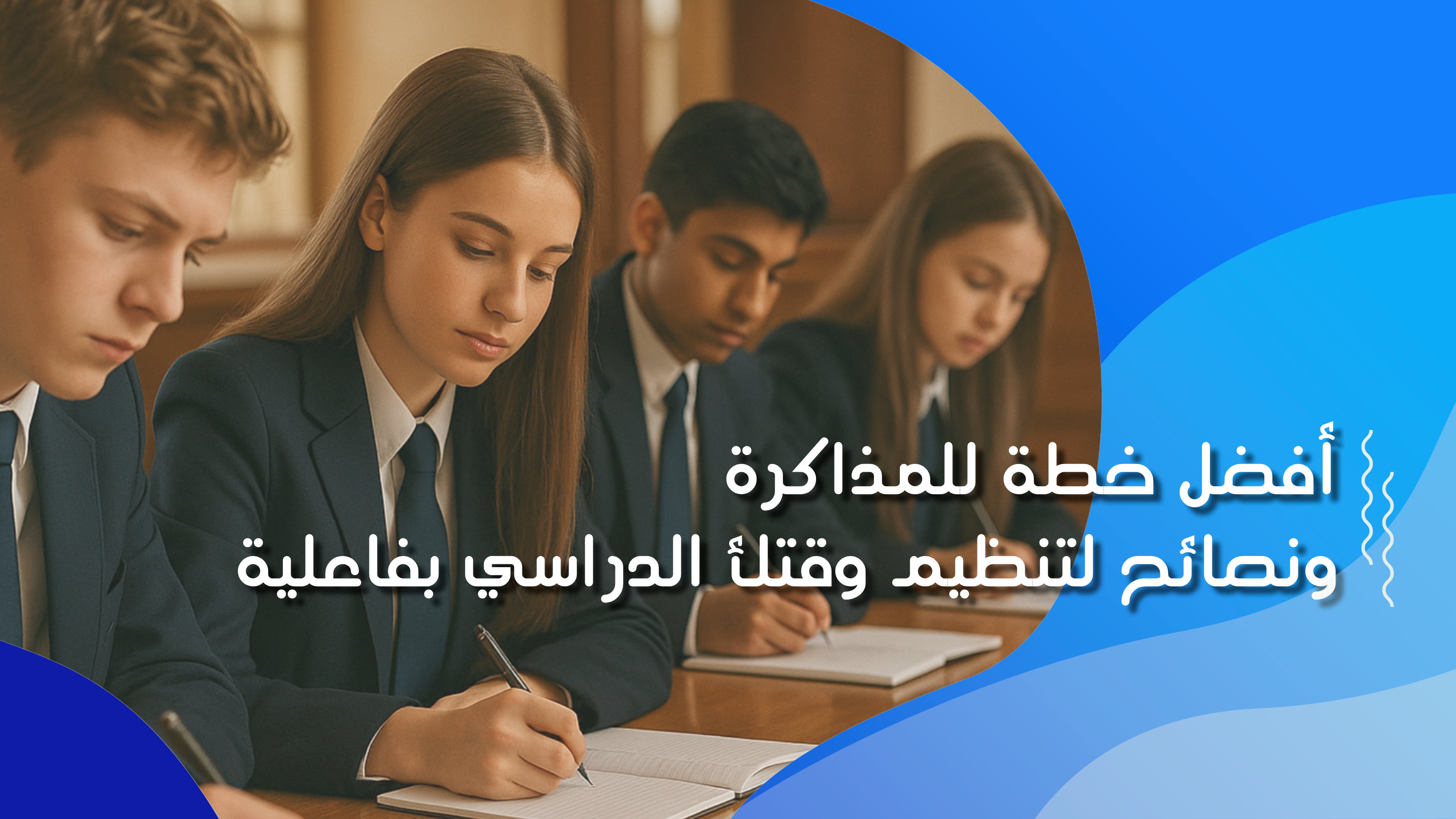خطة المذاكرة ونصائح لتنظيم وقتك الدراسي بفعالية